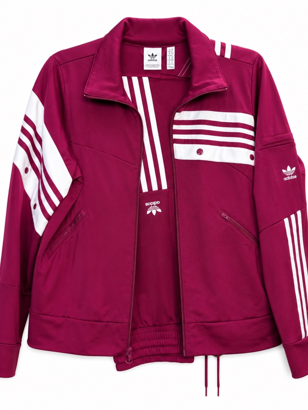 🌟Adidas x Danielle Cathari Deconstructed Track Set (Burgundy/White)